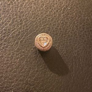 Pandora Essence crystal Heart Charm